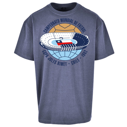 Chile 1962 Retro World Cup Oversized T Shirt
