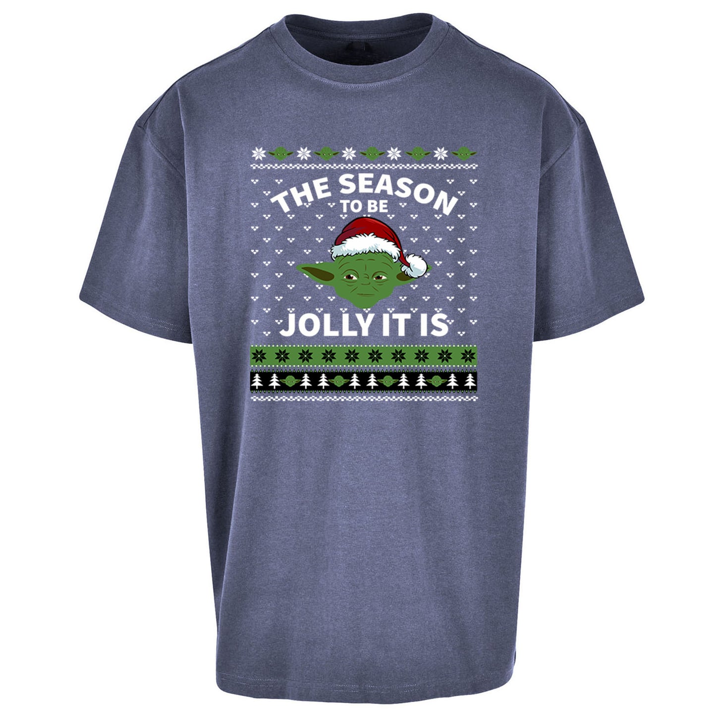 Yoda Christmas Oversized T Shirt