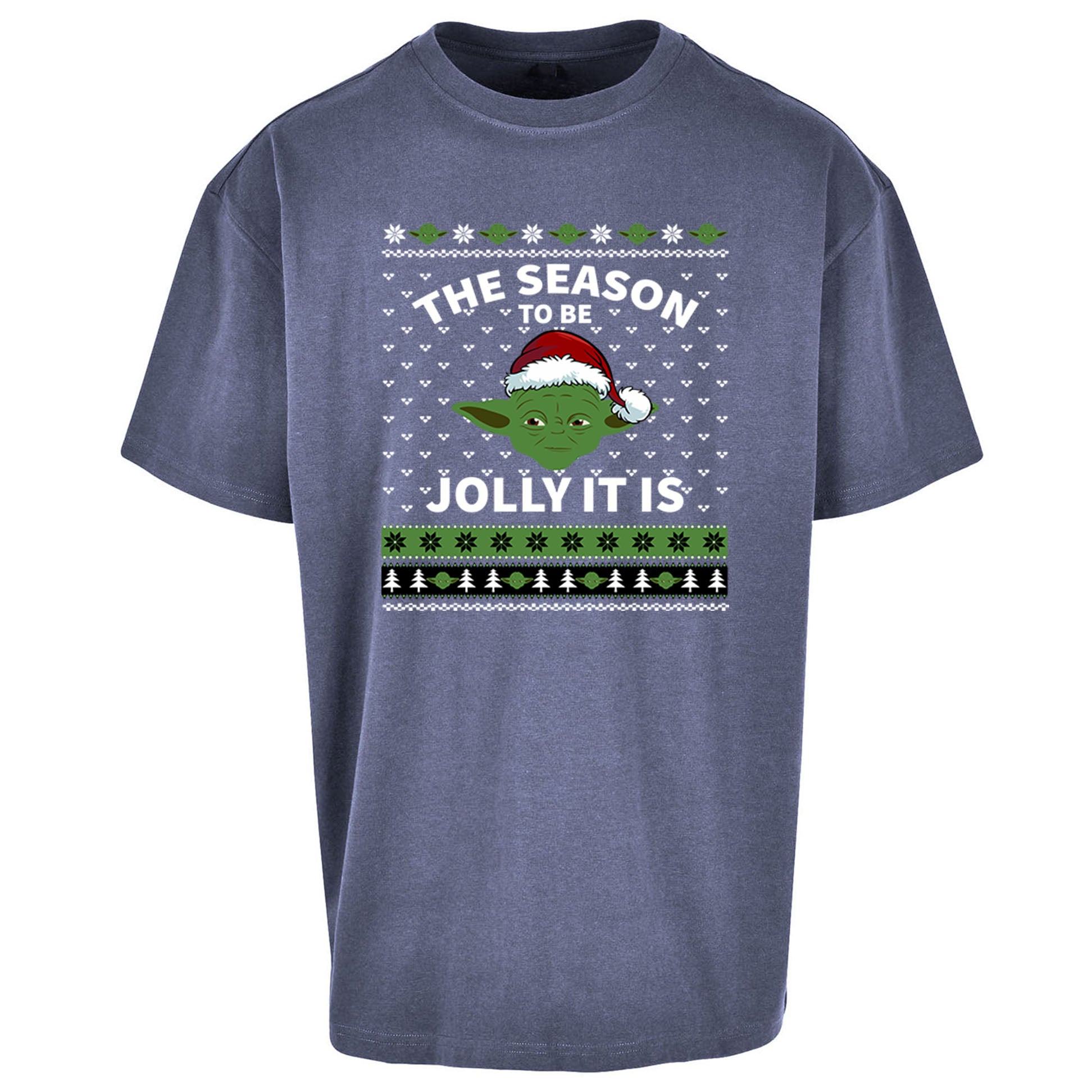 Yoda Christmas Oversized T Shirt