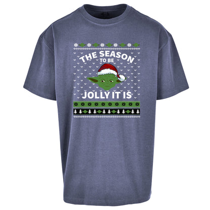 Yoda Christmas Oversized T Shirt