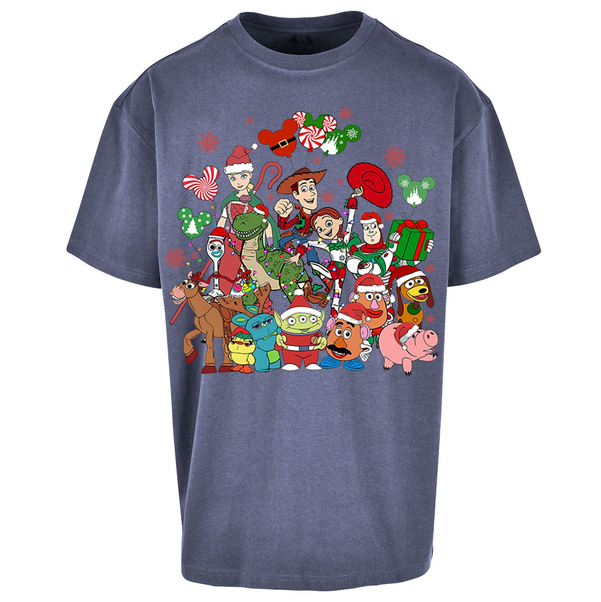 Toy Story Christmas Oversized T Shirt 