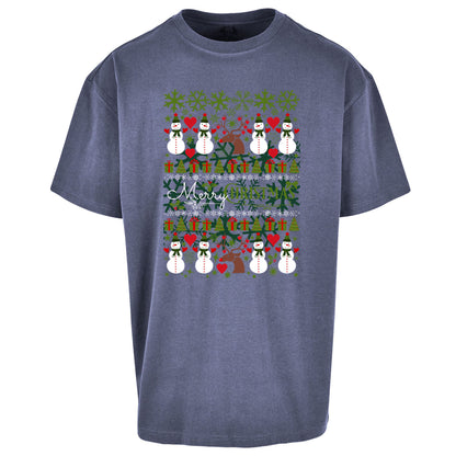 Together For Christmas Oversized T Shirt