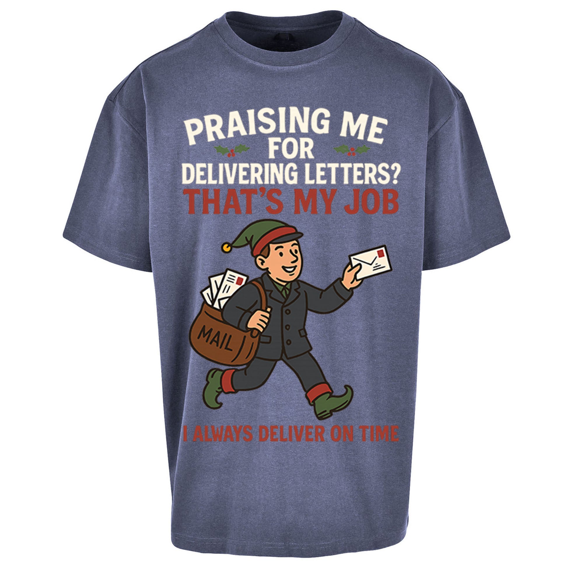 Royal Mail Christmas Oversized T Shirt