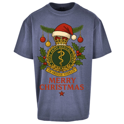 Royal Army Medical Corps Christmas Oversized T Shirt