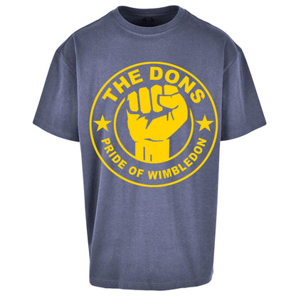 AFC Wimbledon Football Oversized T Shirt