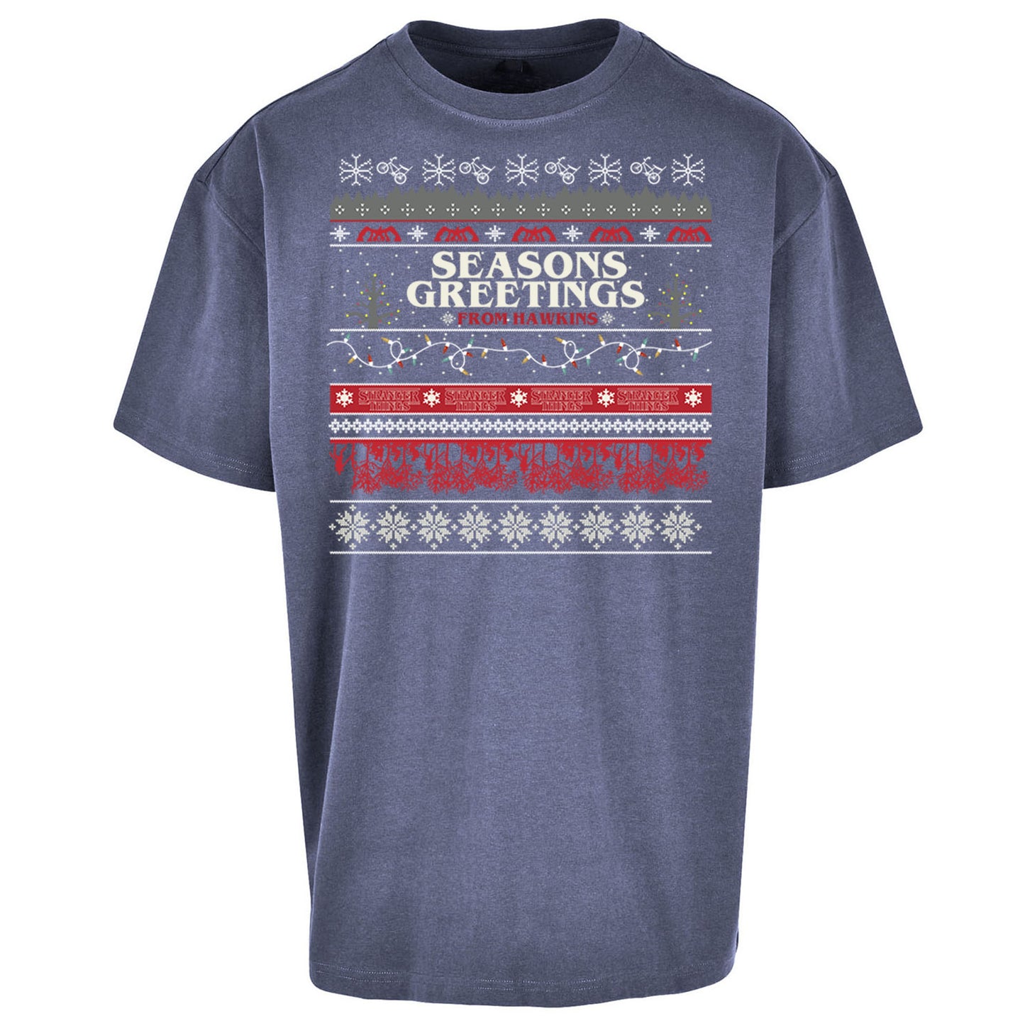 Stranger Things Trailer Oversized T Shirt