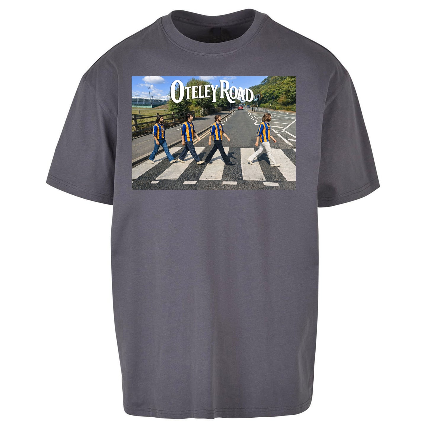 Shrewsbury Town Beatles Parody Oversized T Shirt | Buy Otleley Road Clothes