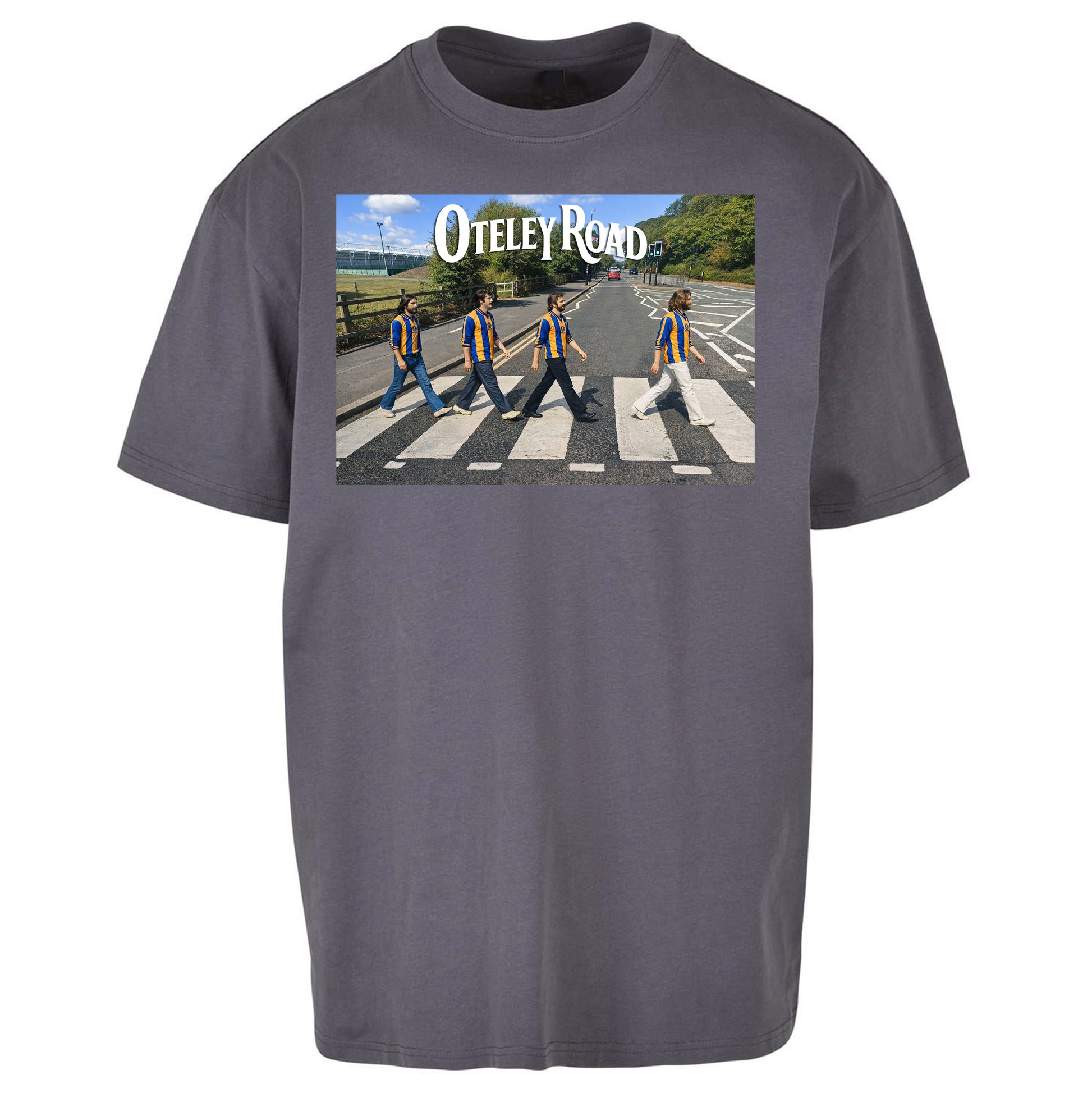 Shrewsbury Town Beatles Parody Oversized T Shirt | Buy Otleley Road Clothes