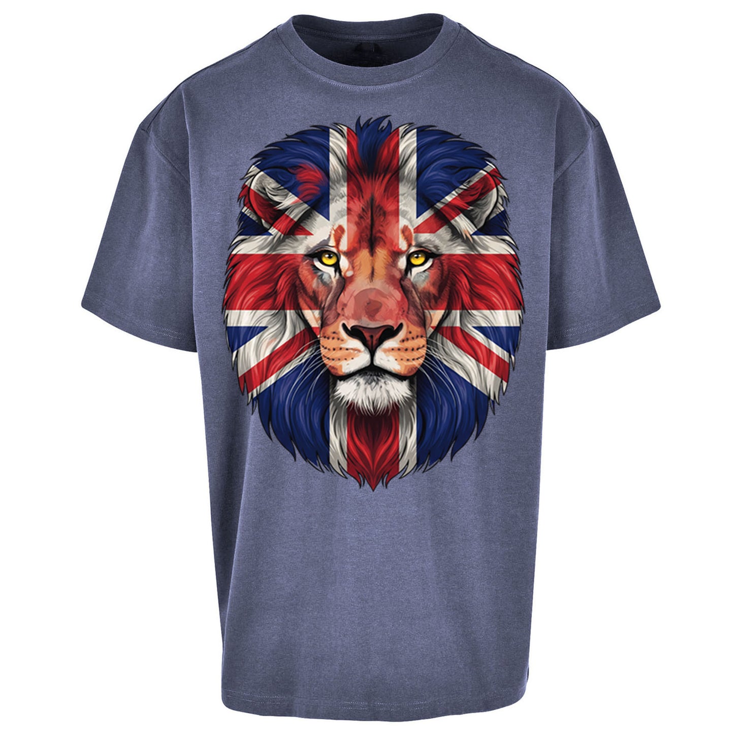 St George Flag Lion Oversized T Shirt 