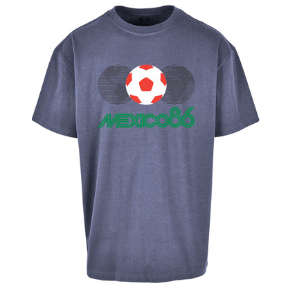 Mexico 86 logo Oversized T Shirt