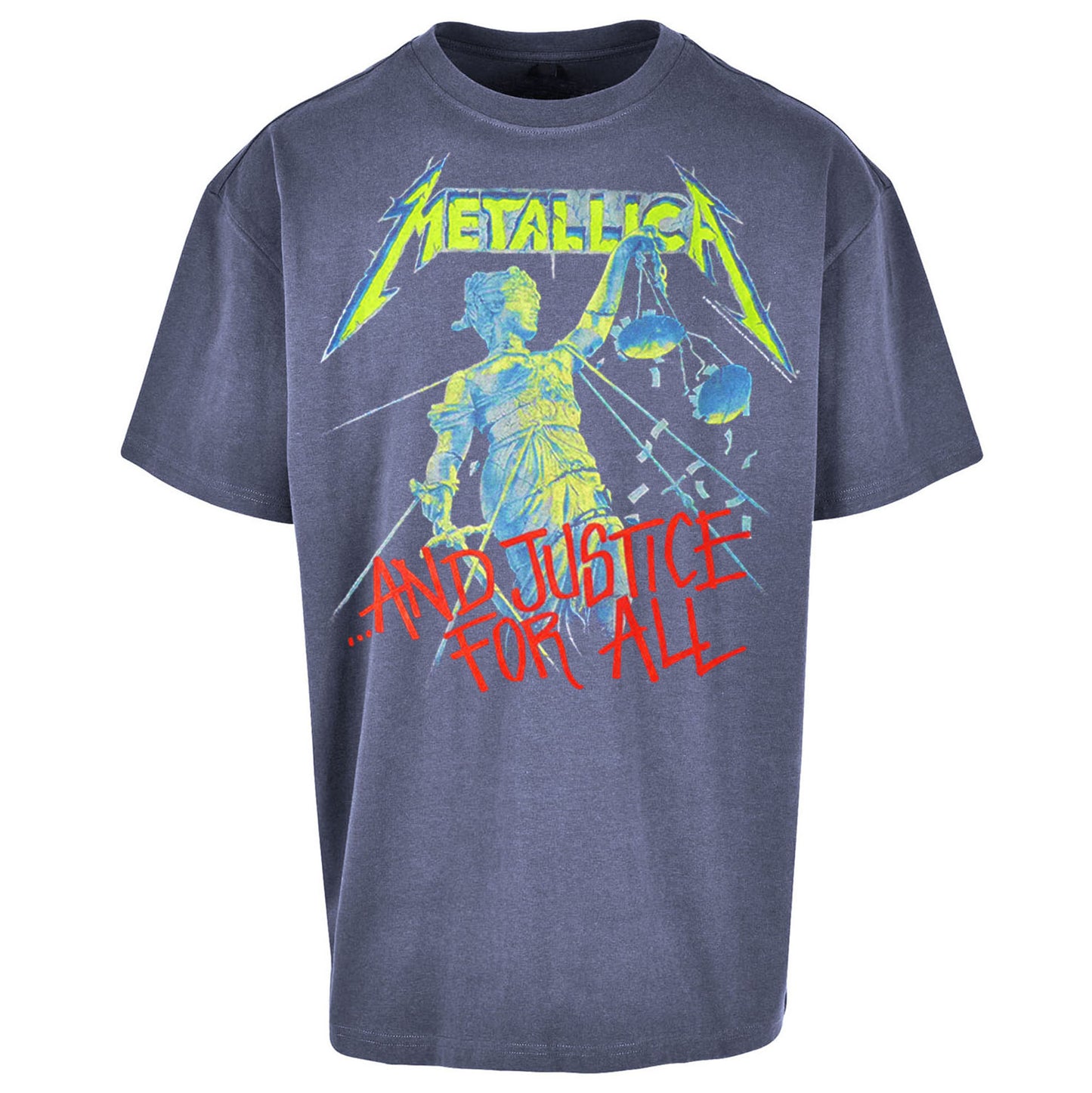 Metallica And Justice For All Oversized T Shirt