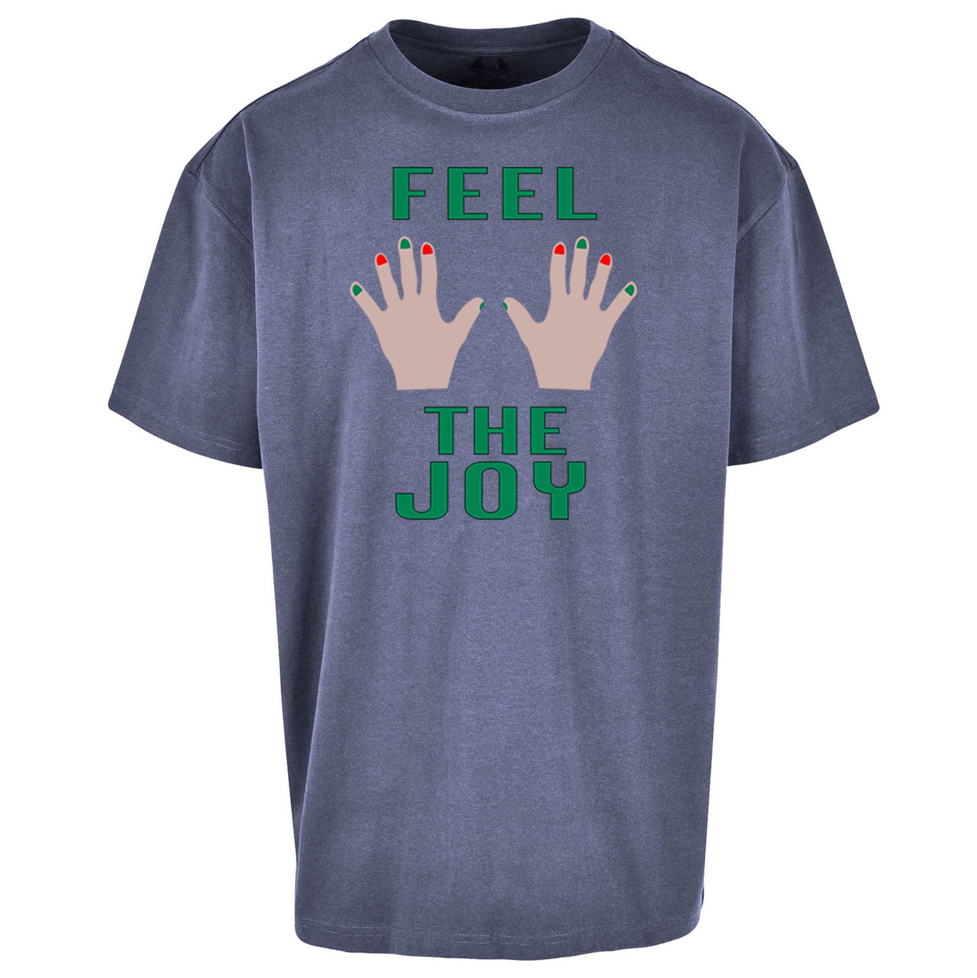 Rude christmas Oversized T Shirt
