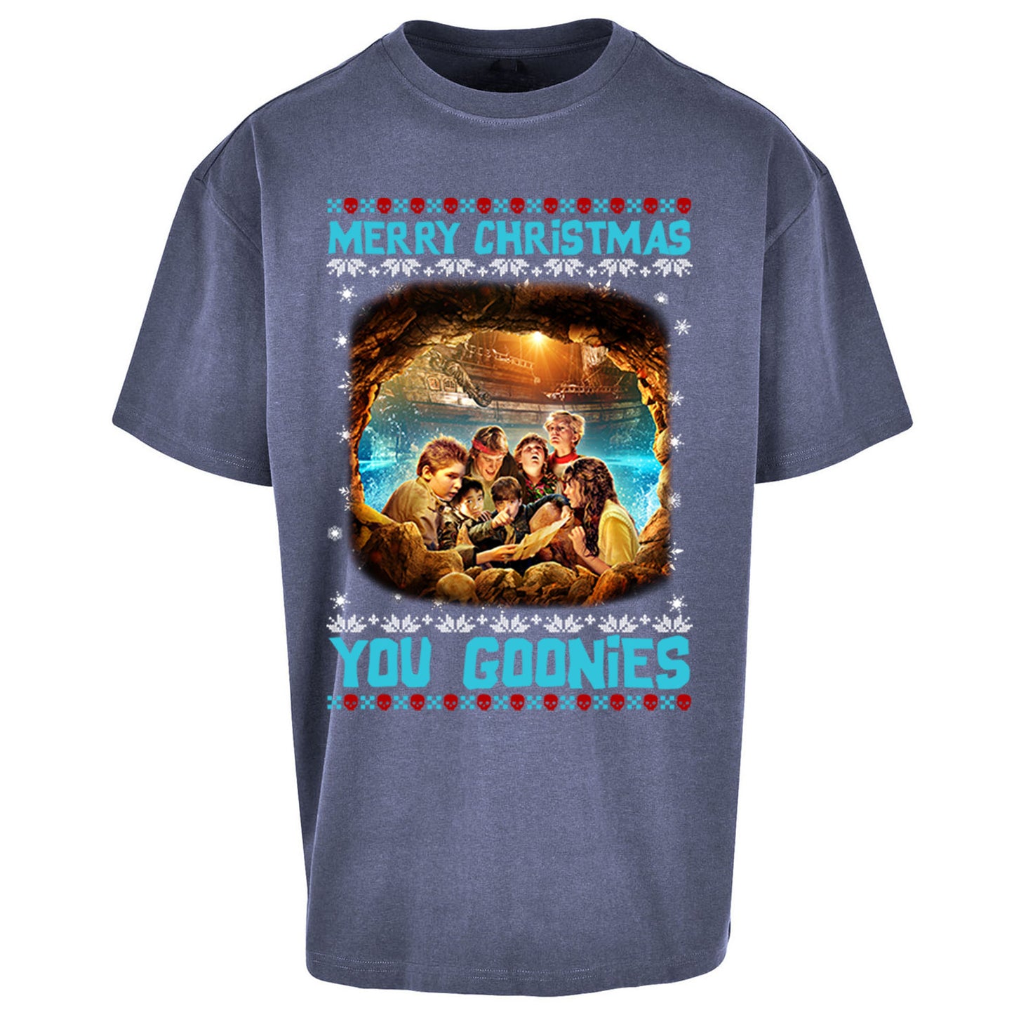 The Goonies Christmas Oversized T Shirt