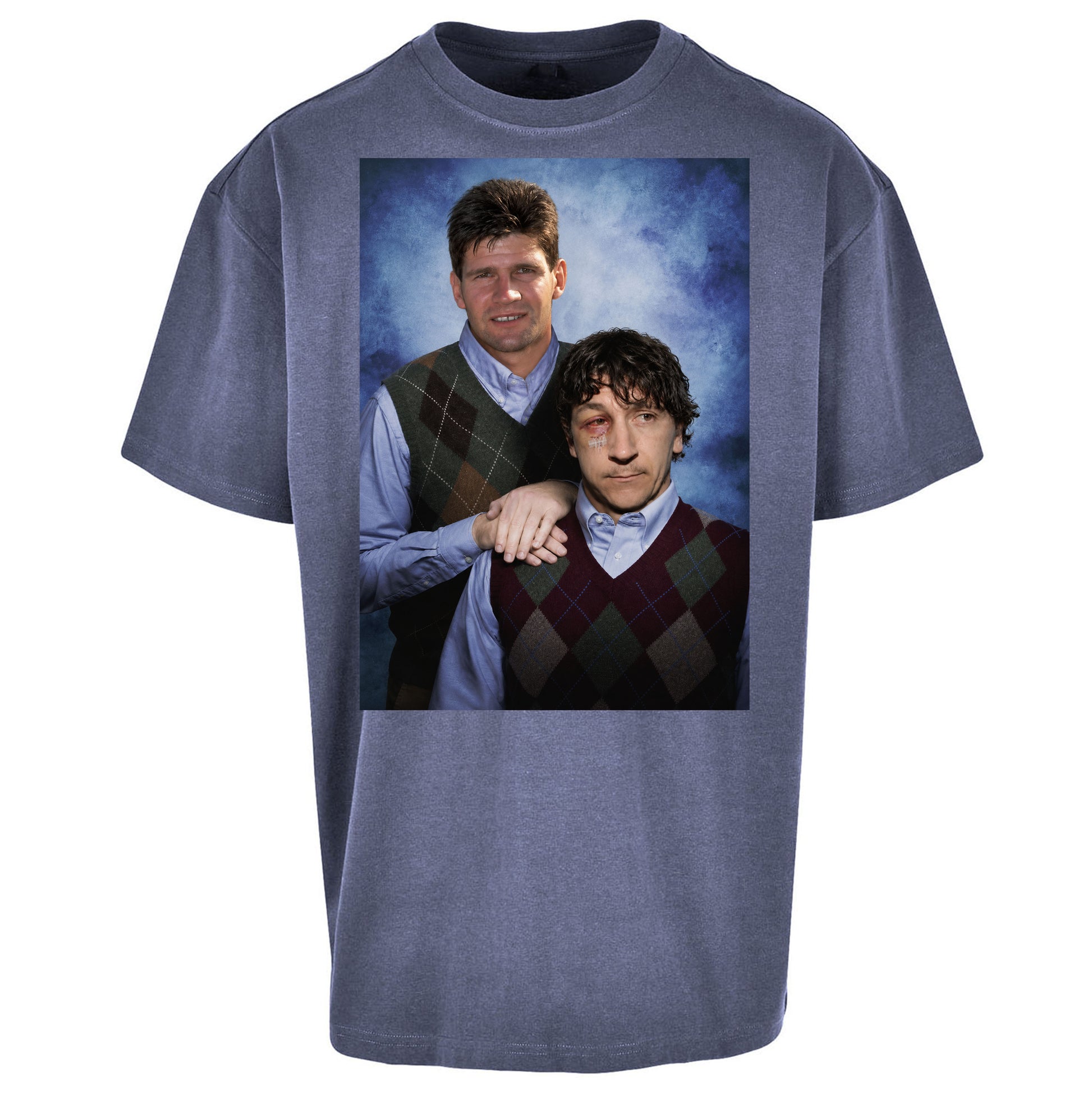 Brian Laws Ivano Bonetti Grimsby Town Step Brothers Oversized T Shirt