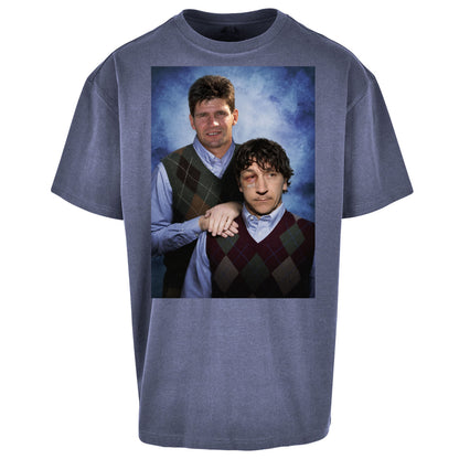 Brian Laws Ivano Bonetti Grimsby Town Step Brothers Oversized T Shirt