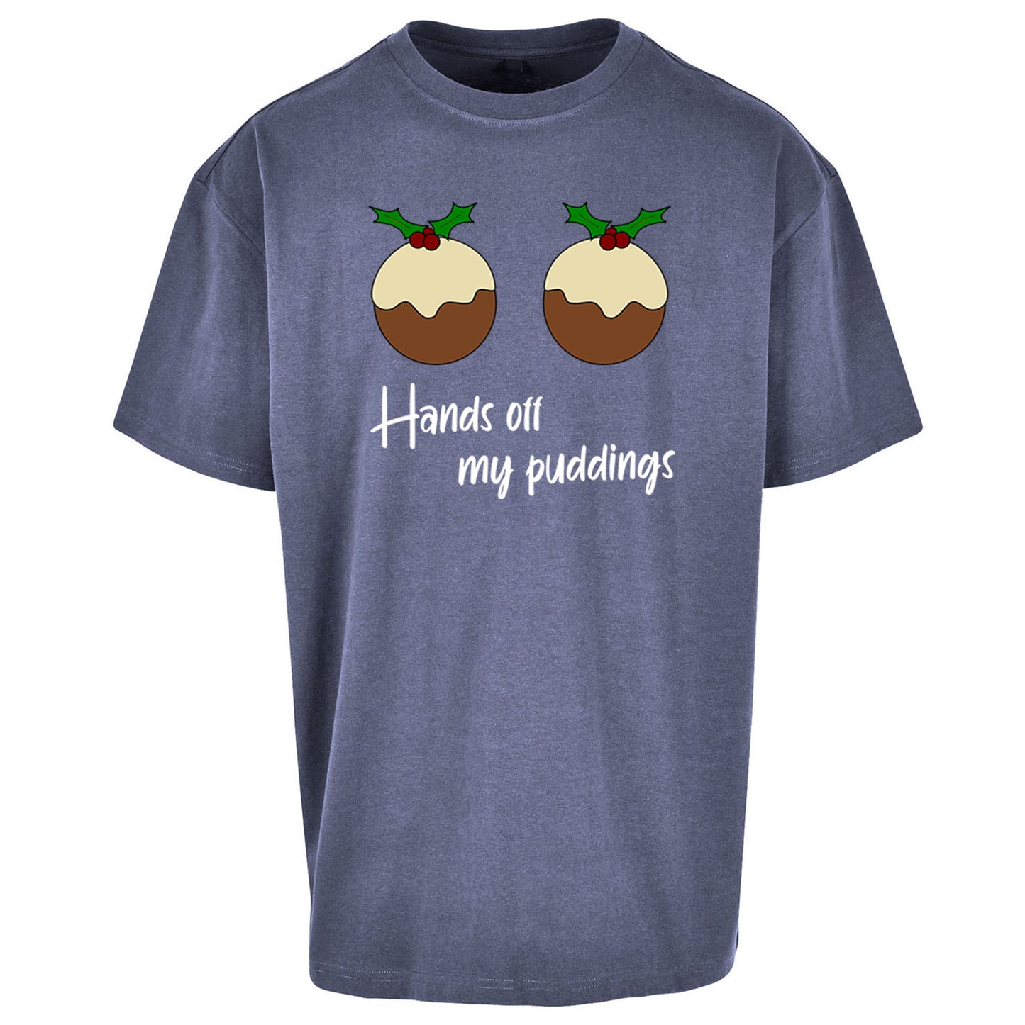 Christmas Puddings Oversized T Shirt