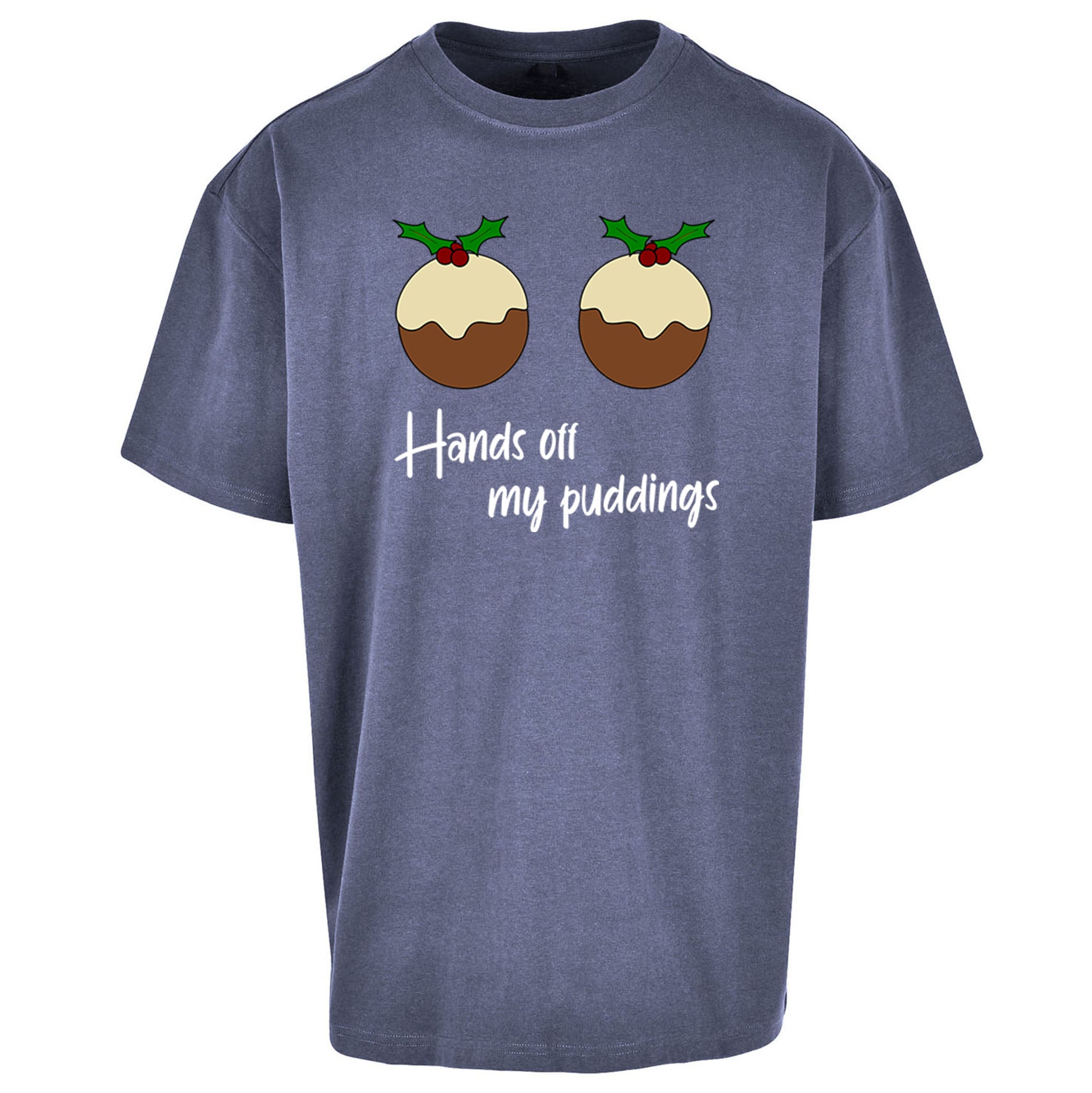Christmas Puddings Oversized T Shirt