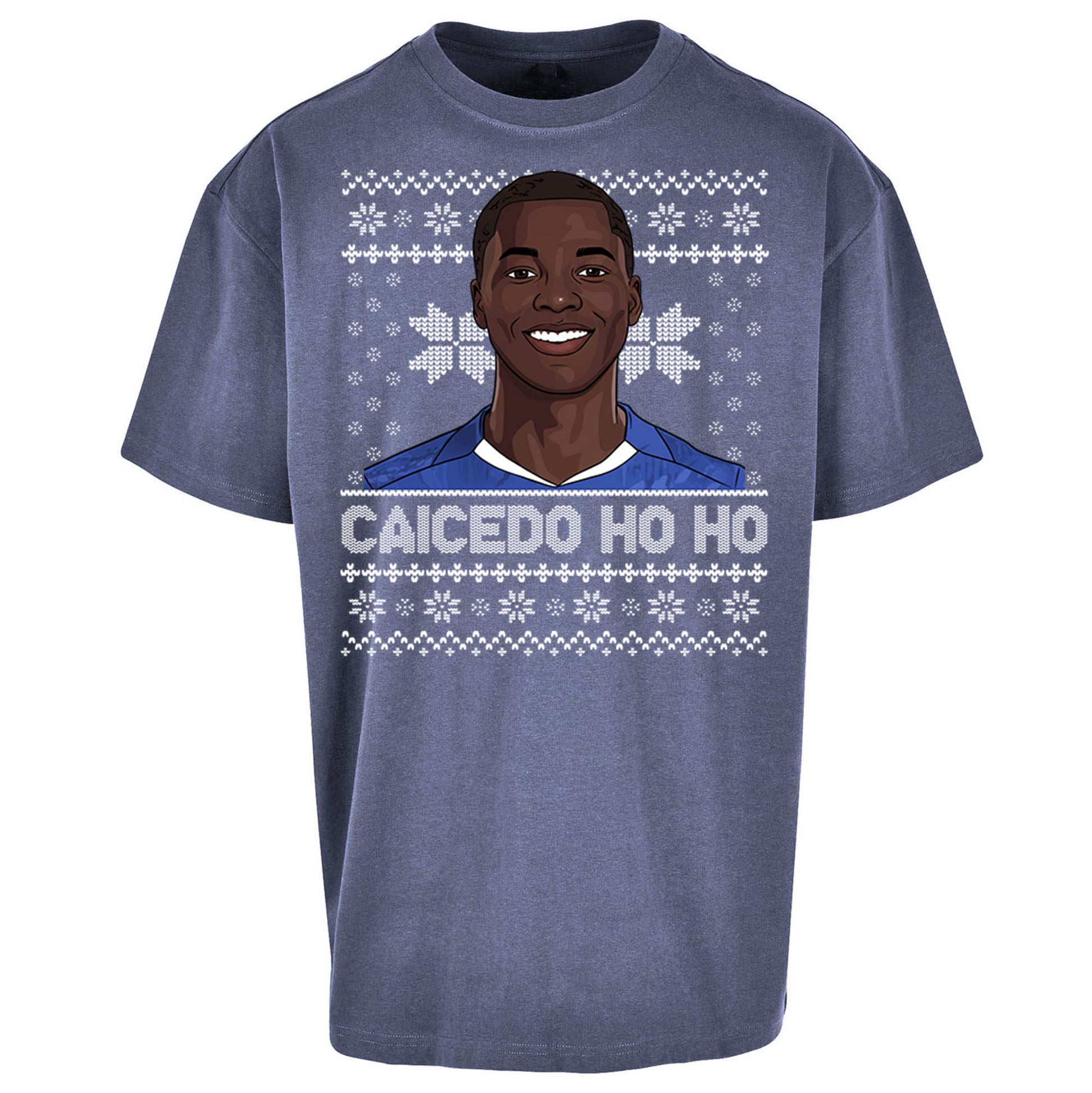 Moises Caicedo Christmas Oversized T Shirt 