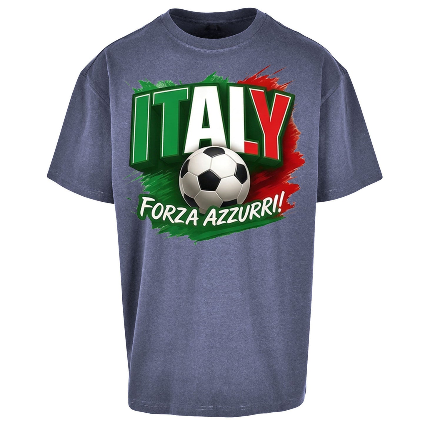 Italy Retro World Cup Oversized T Shirt