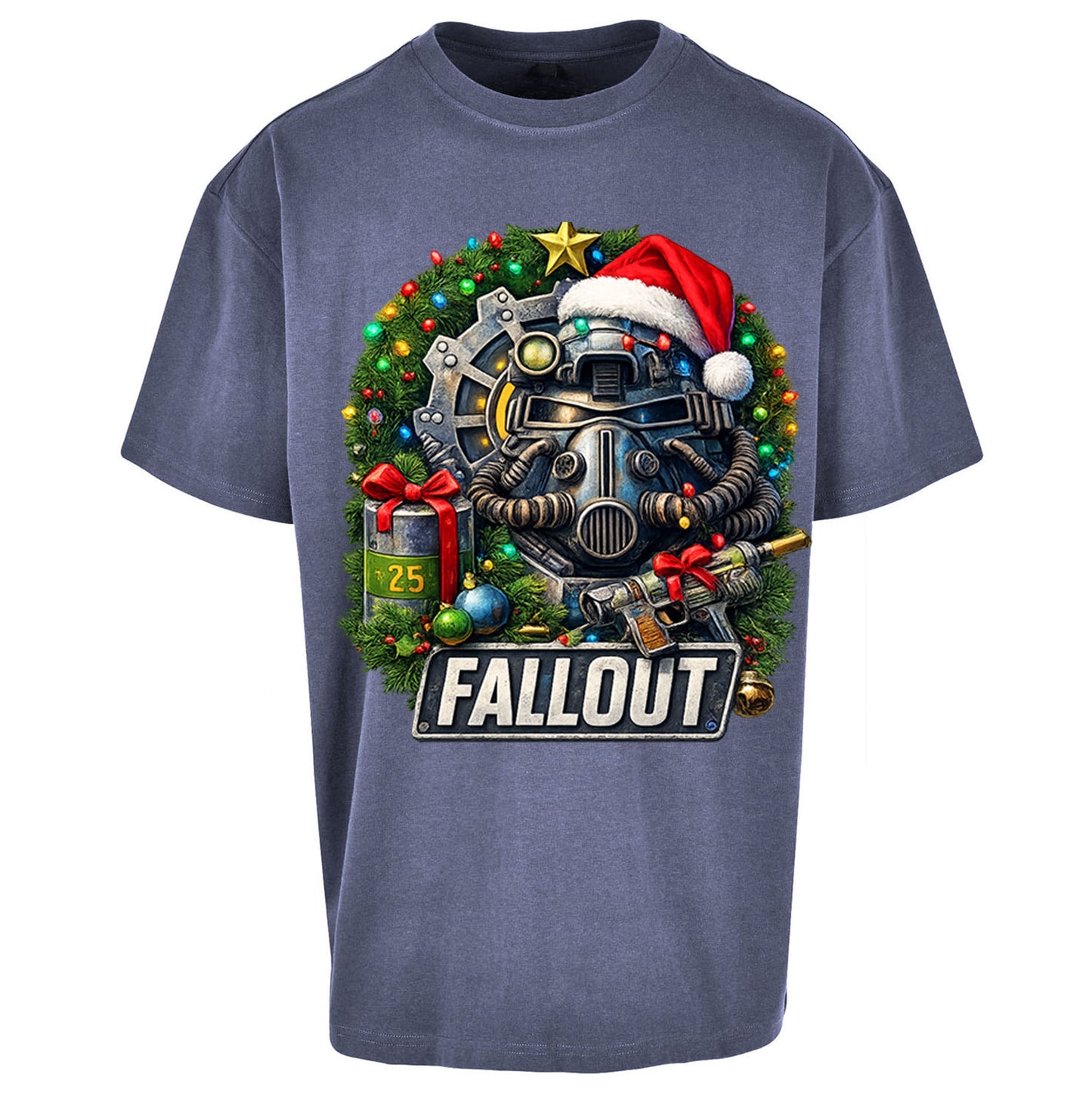 Fallout Christmas Oversized T Shirt