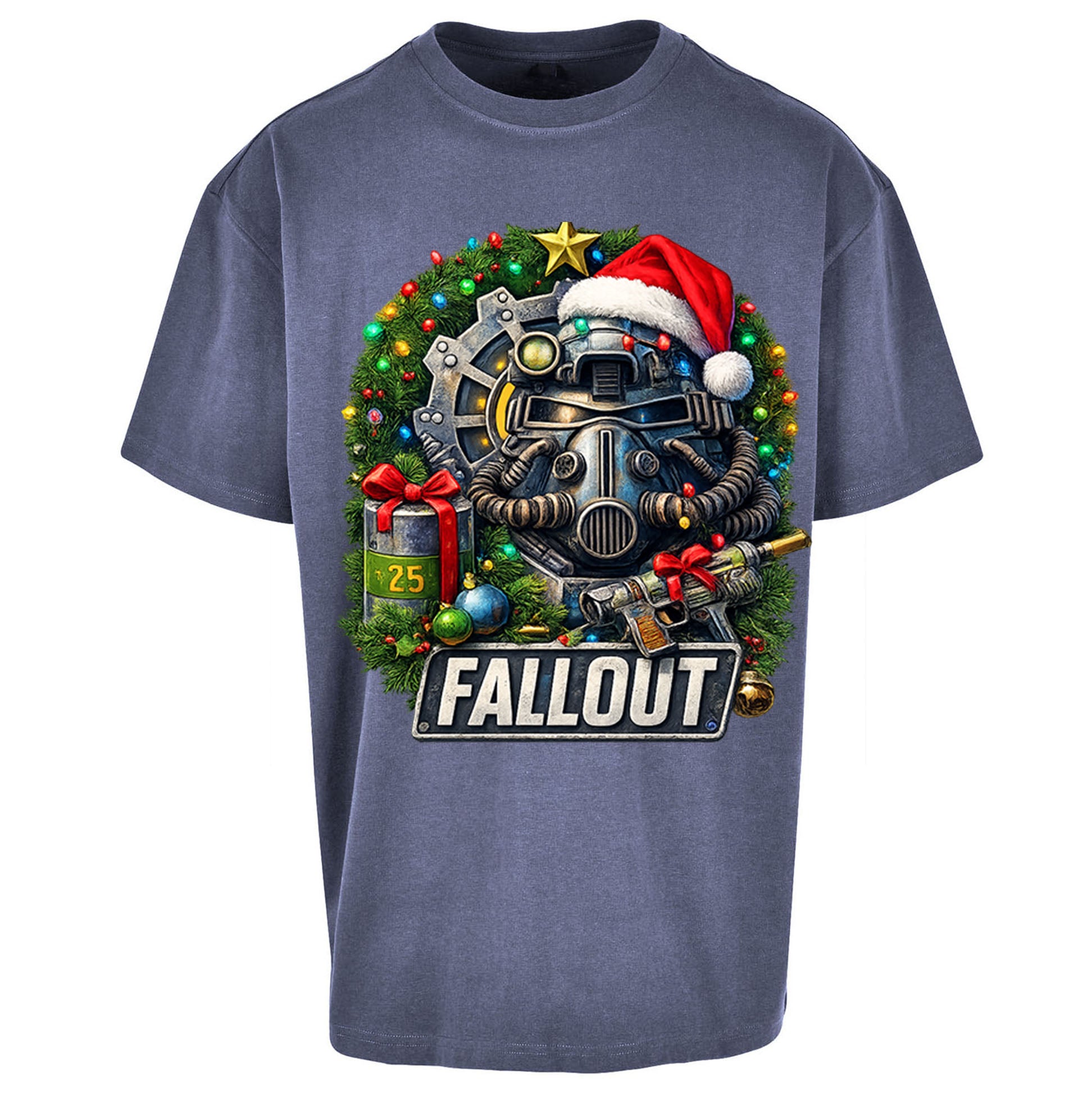Fallout Christmas Oversized T Shirt