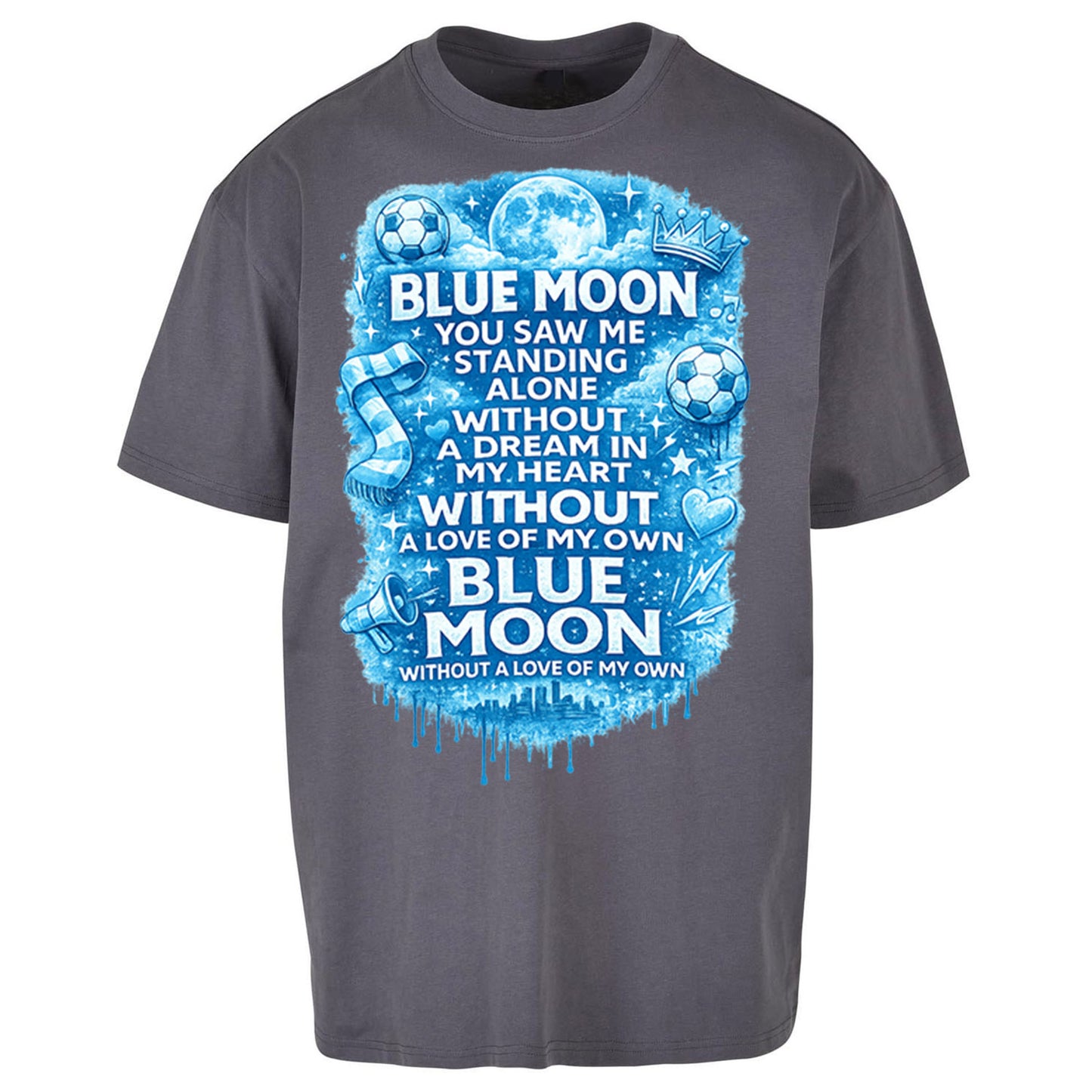 Manchester City Blue Moon Oversized T Shirt
