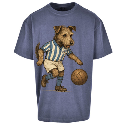 Retro Huddersfield Town Christmas - Oversized T Shirt