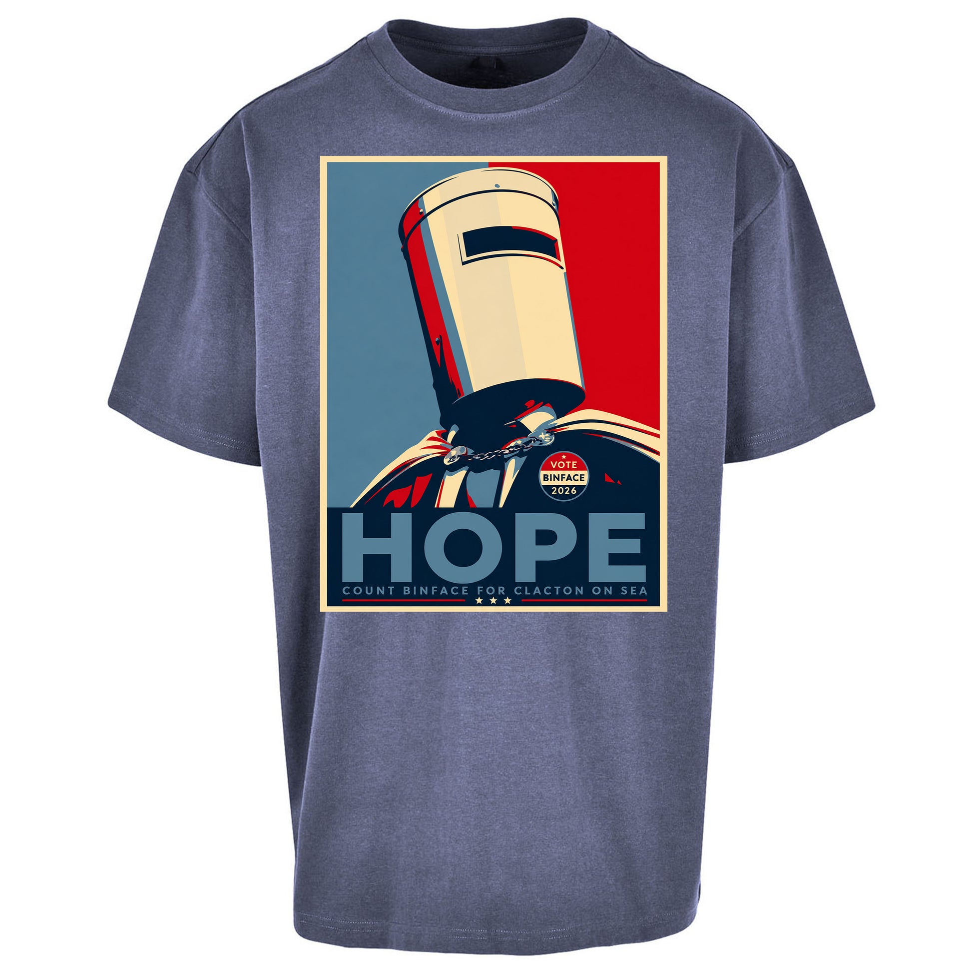 Count Binface Oversized T Shirt