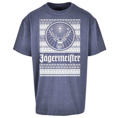Jagermeister Christmas Oversized T Shirt