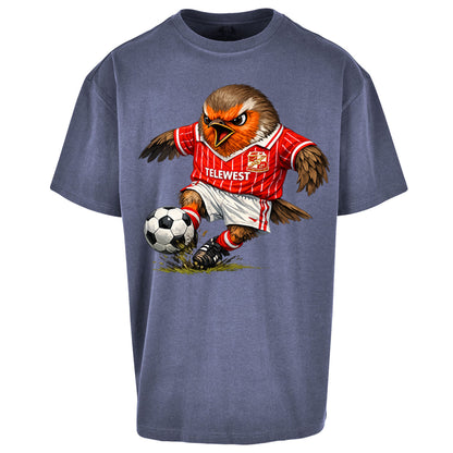 Classic Swindon Town Football Oversized T Shirt