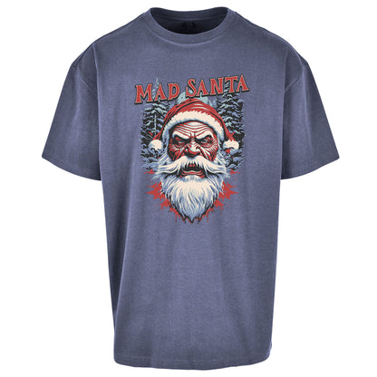 Mad Santa Oversized T Shirt