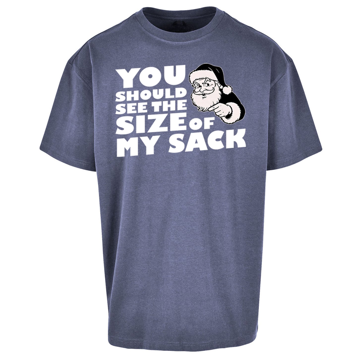 Santas Sack Oversized T Shirt