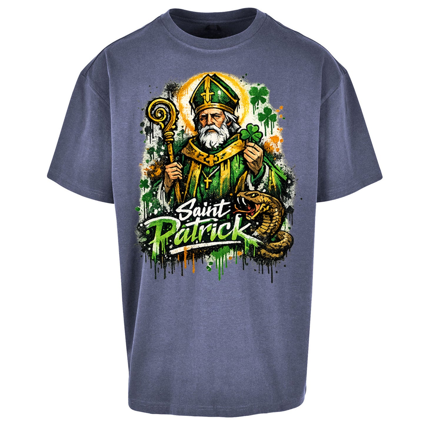 Saint Patrick Ireland Oversized T Shirt 