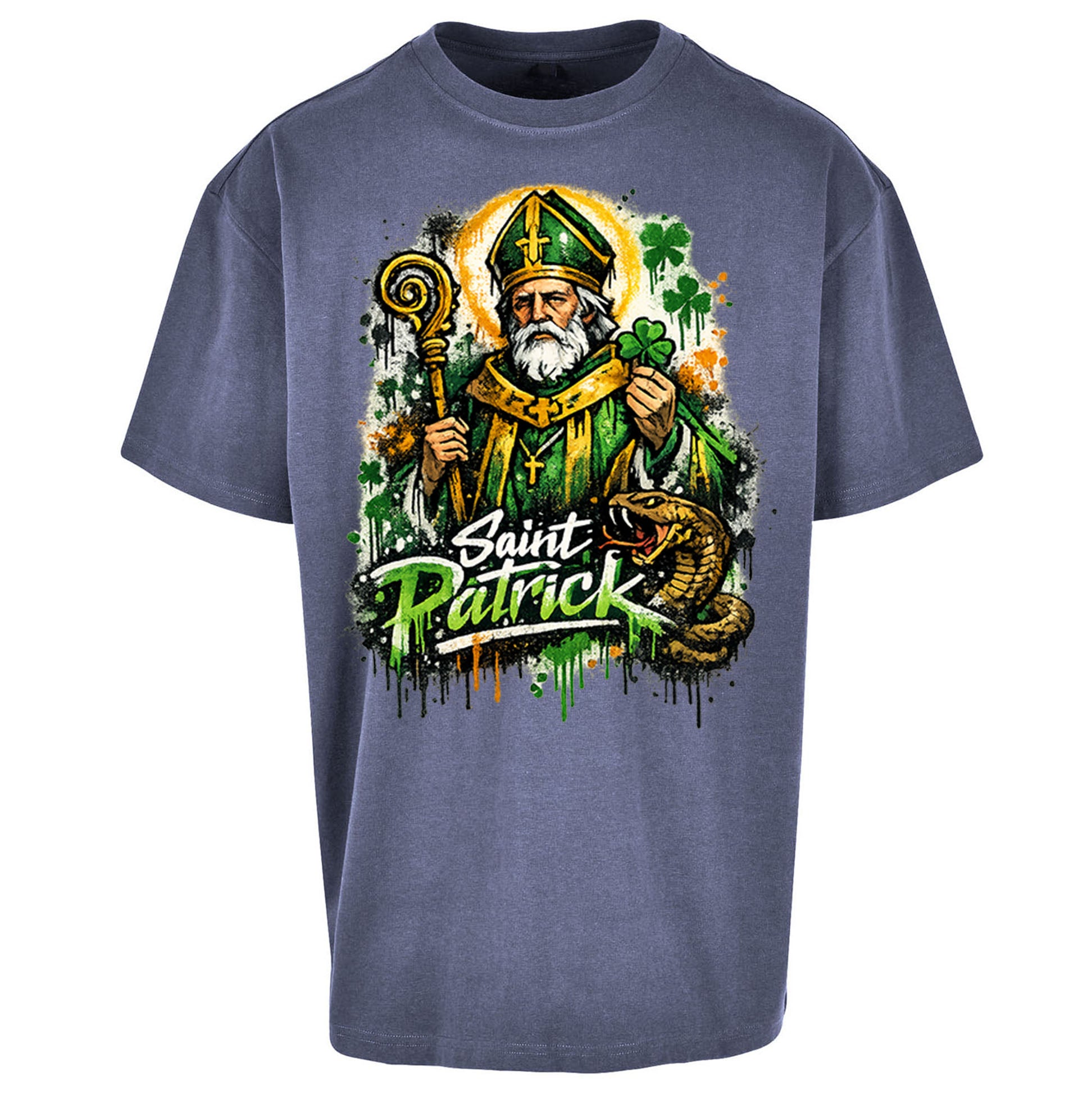 Saint Patrick Ireland Oversized T Shirt 