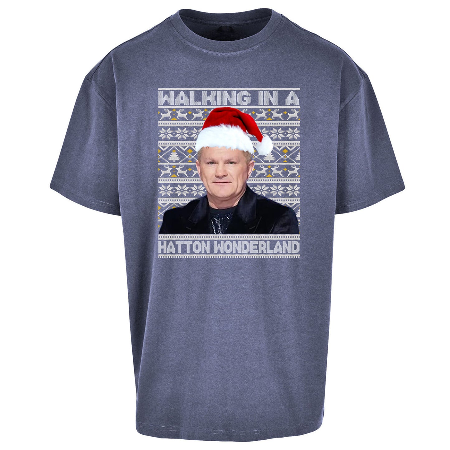 Ricky Hatton Christmas Oversized T Shirt