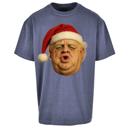 Dusty Rhodes Christmas Oversized T Shirt 