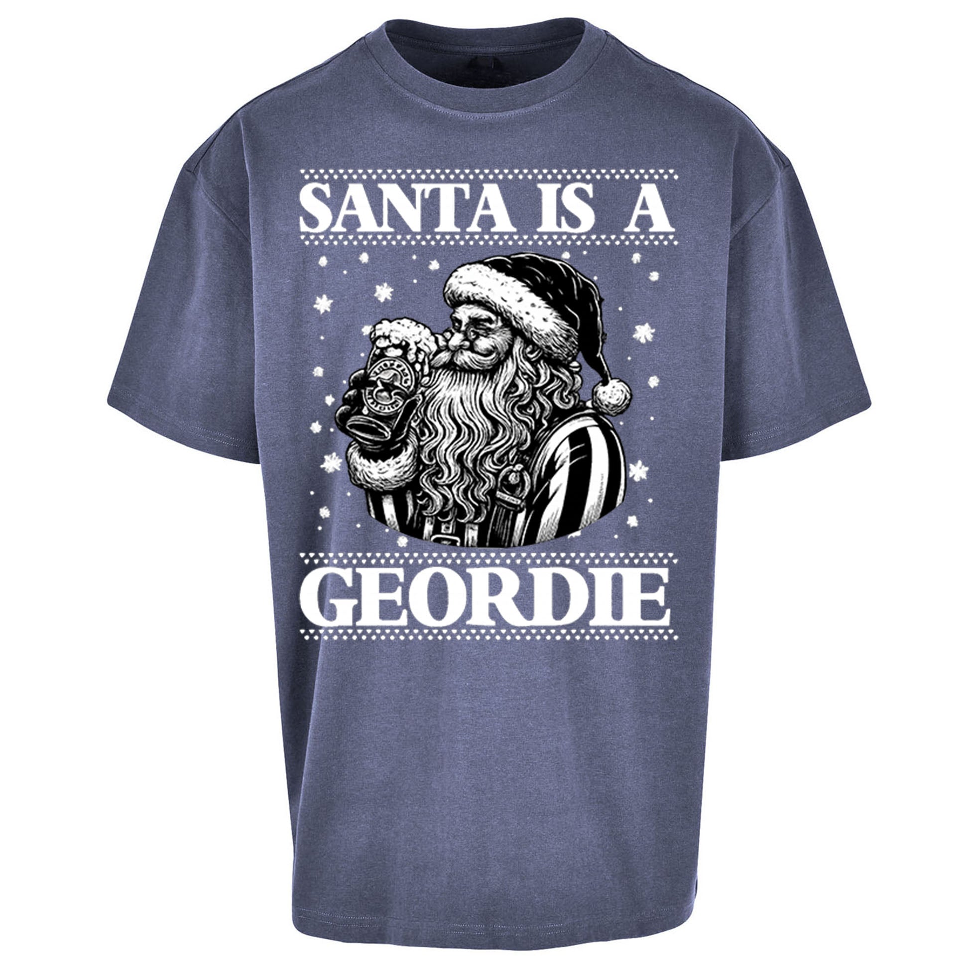 Newcastle Xmas Oversized T Shirt