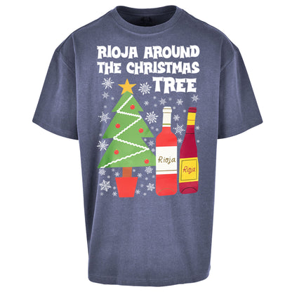 Rioja Wine Christmas Oversized T Shirt