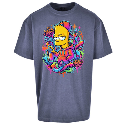 Bart Simpson Oversized T Shirt