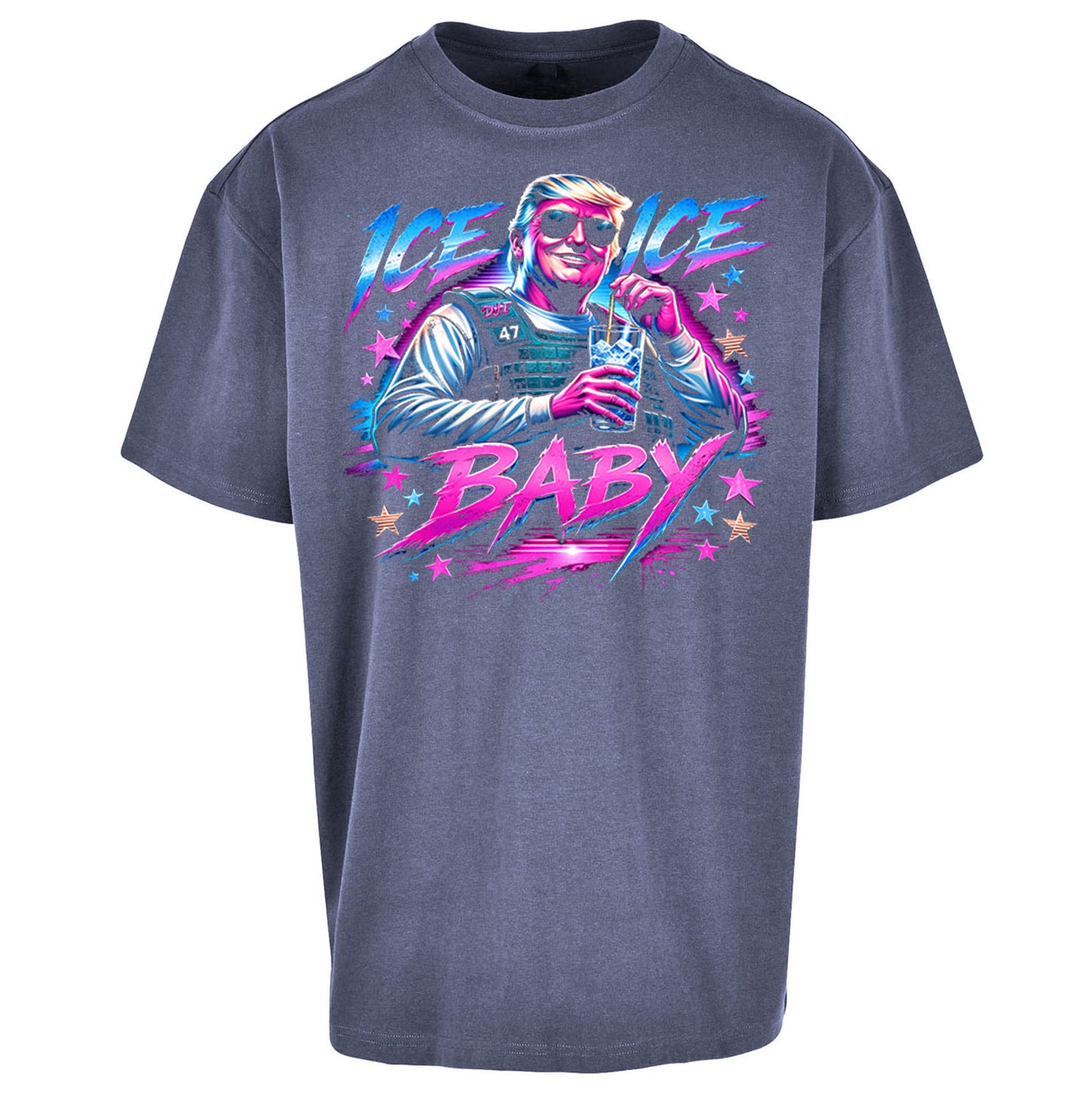 Donald Trump Ice Ice Baby Oversized T Shirt