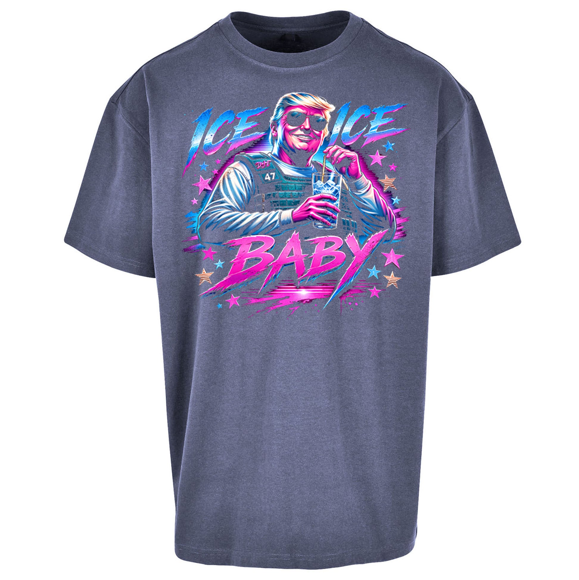 Donald Trump Ice Ice Baby Oversized T Shirt