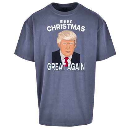 Make Christmas Great Again Oversized T Shirt