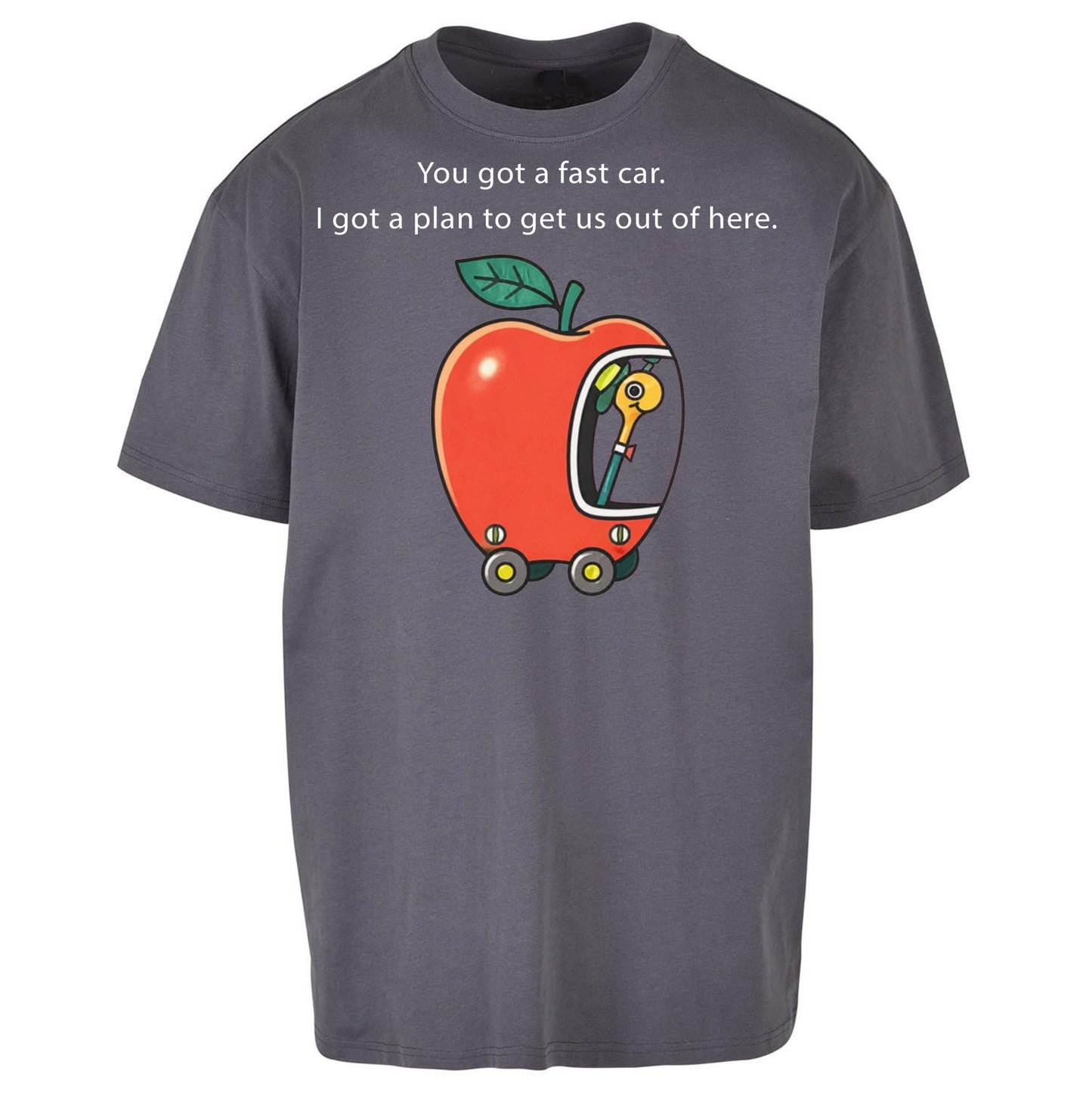 Fast Car Oversized T Shirt 