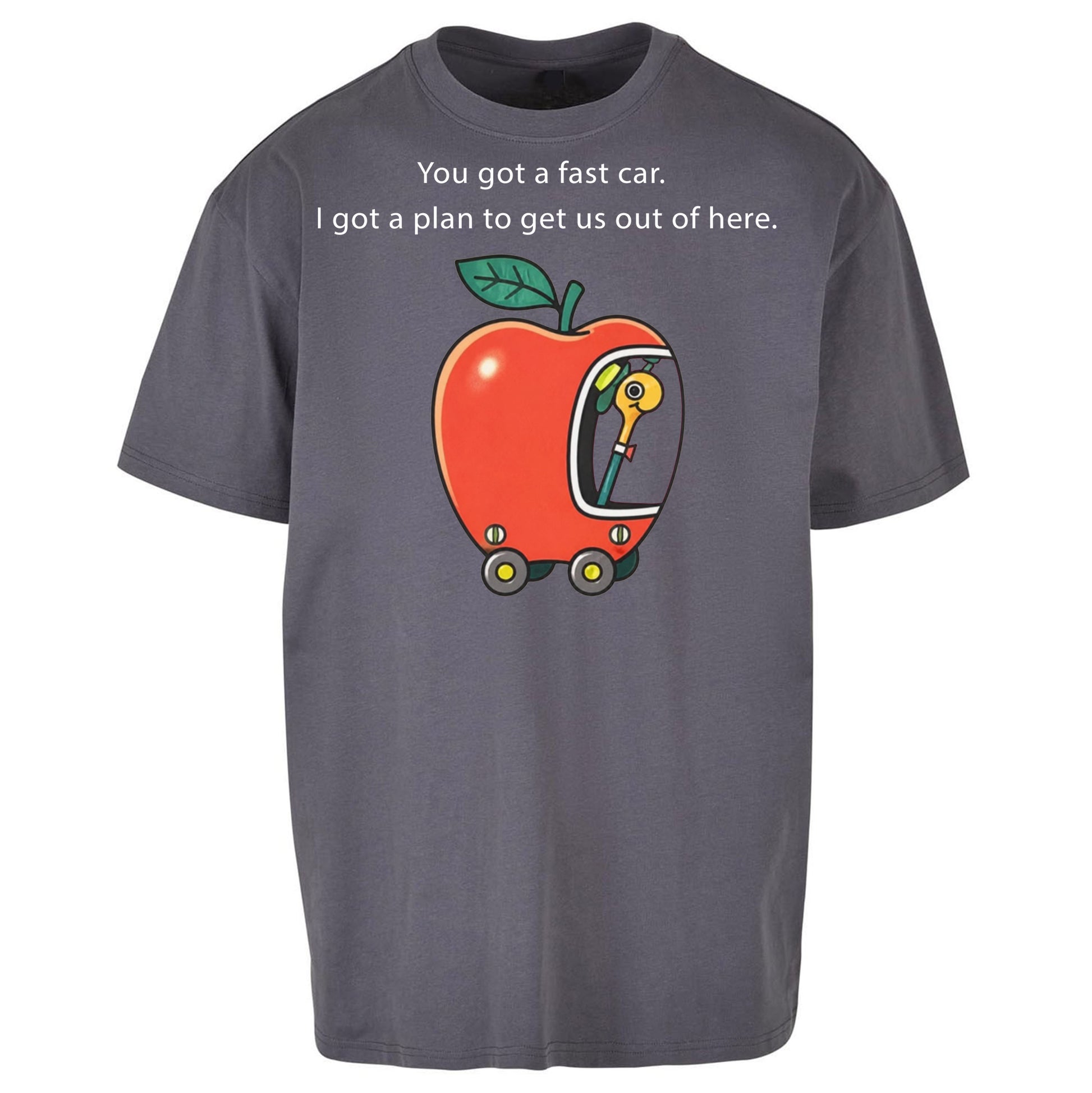 Fast Car Oversized T Shirt 