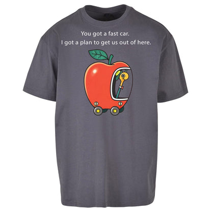 Fast Car Oversized T Shirt 