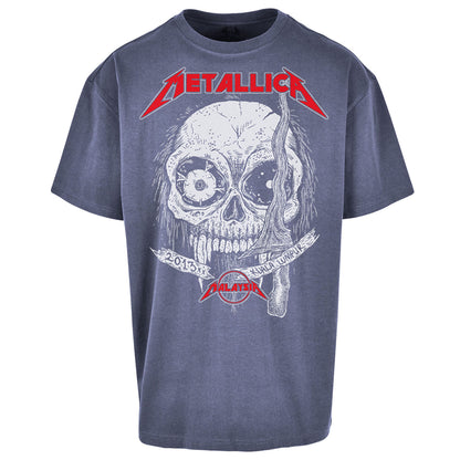 Metallica 2013 Kuala lumpur Oversized T Shirt