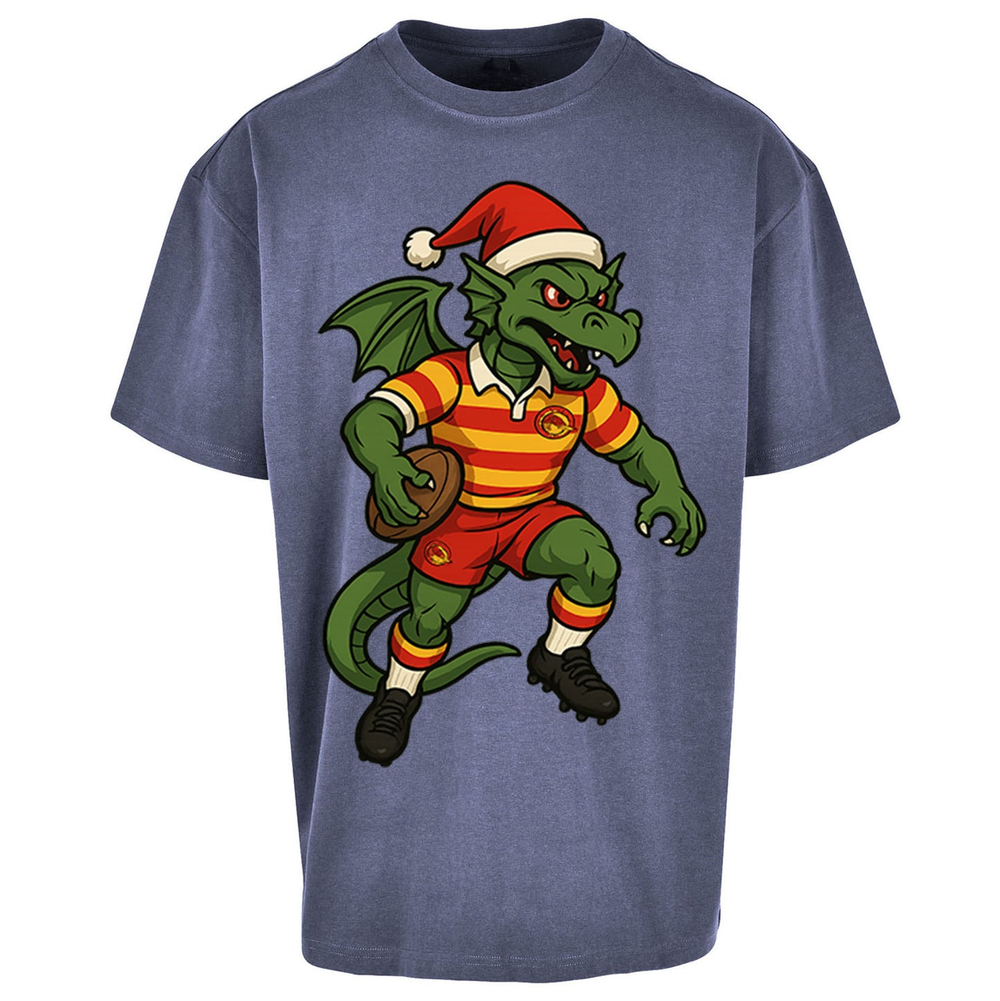 Catalans Dragons Christmas Oversized T Shirt