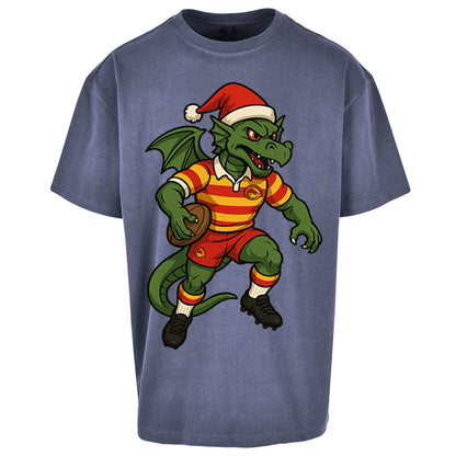 Catalans Dragons Christmas Oversized T Shirt