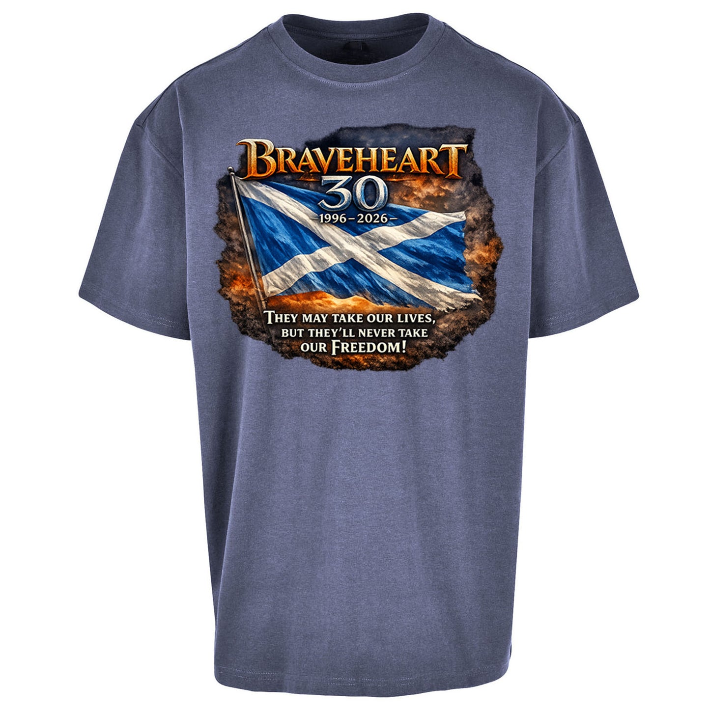 Braveheart 30th Anniversary Oversized T Shirt