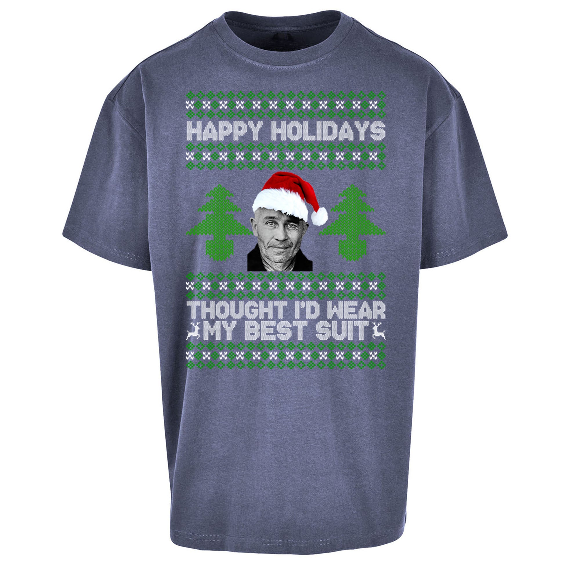 Ed Gein Christmas Oversized T Shirt